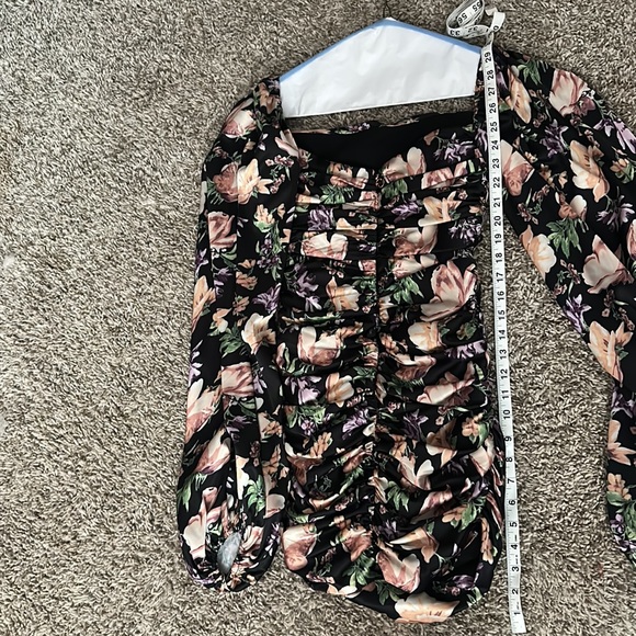 Nookie Simone long sleeve mini dress in black - Picture 6 of 8